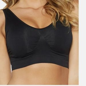 Rhonda Shear underwire bra Size Medium black, new